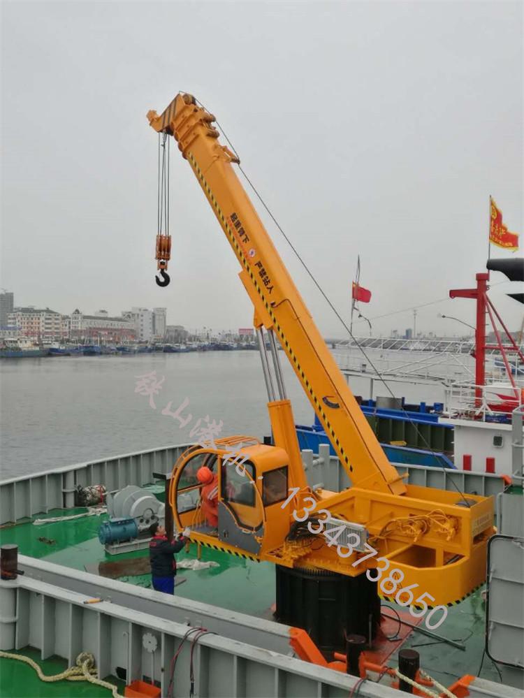 山東臨沂甲板起重機廠家起重機耐沖擊，制動性能好